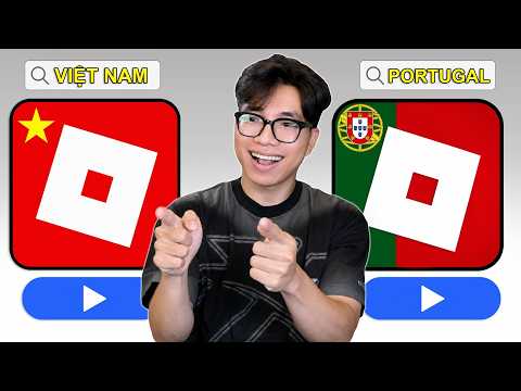 Bi Huynh Plays Roblox in Every Country Around the World