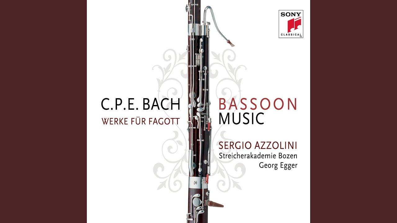Tonton Flute Concerto in D Minor, Wq 22, Arr. for Bassoon and Orchestra: III. Allegro molto di YouTube