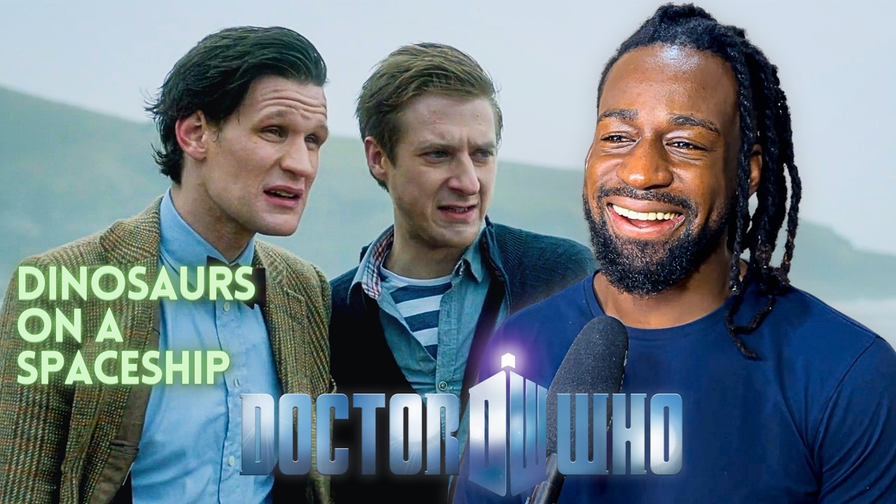 The Gang | Doctor WHO | "Dinosaurs on A Spaceship" | 7x2 | REACTION | Matt Smith