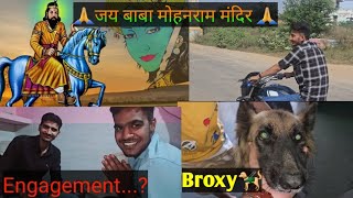 Baba mohanram के दर्शन 🙏 | gurjar bhai की engagement 🍾 screenshot 5