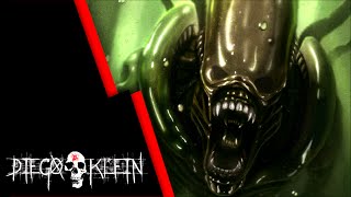 Alien Xenomorph (Warrior) Speed Painting  by Diego Klein