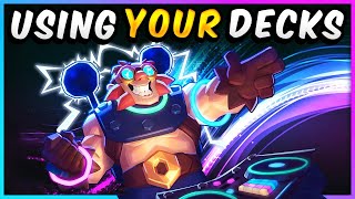 Playing YOUR Best Clash Royale Decks!