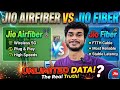 Jio Fiber vs Jio AirFiber Which is the Best in Speeds for Creators Work from home? Jio 100 Mbps Plan