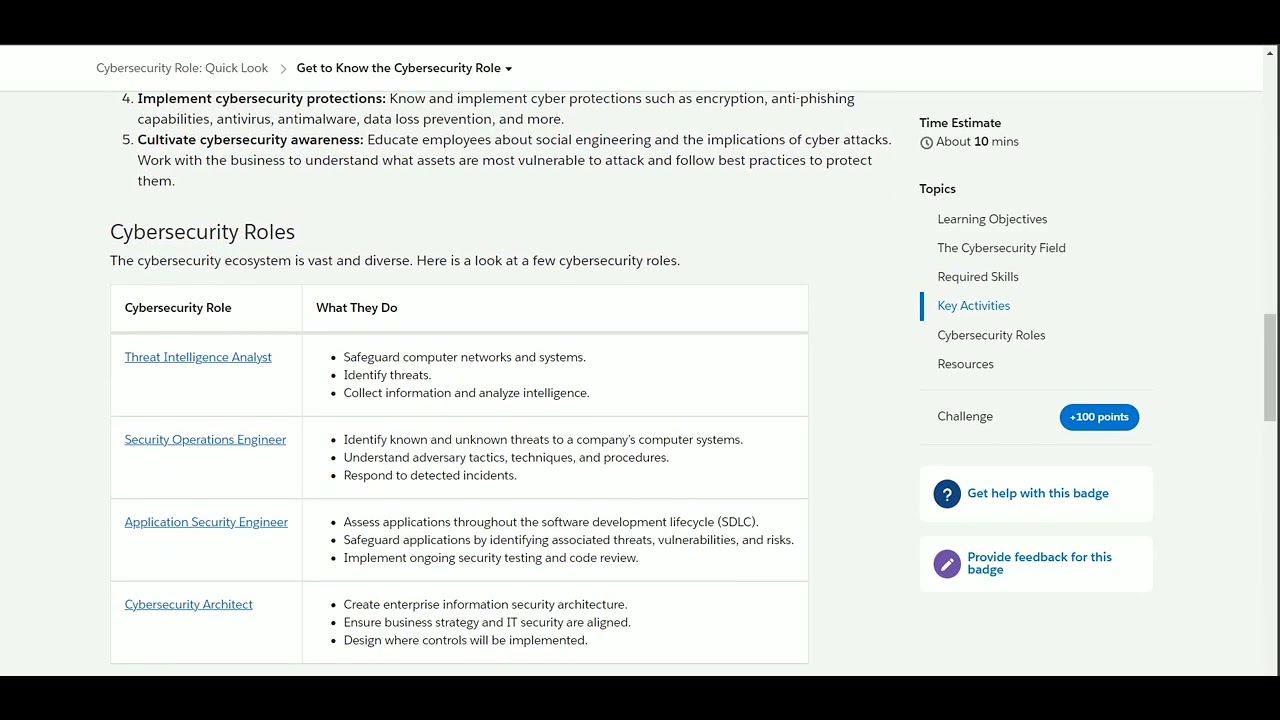 Get to Know the Cybersecurity Role - YouTube