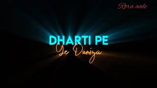 Taro Ke Seher Status Full Hd