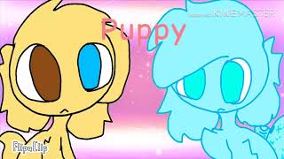 Puppy dog eyes meme ( ft. new oc )