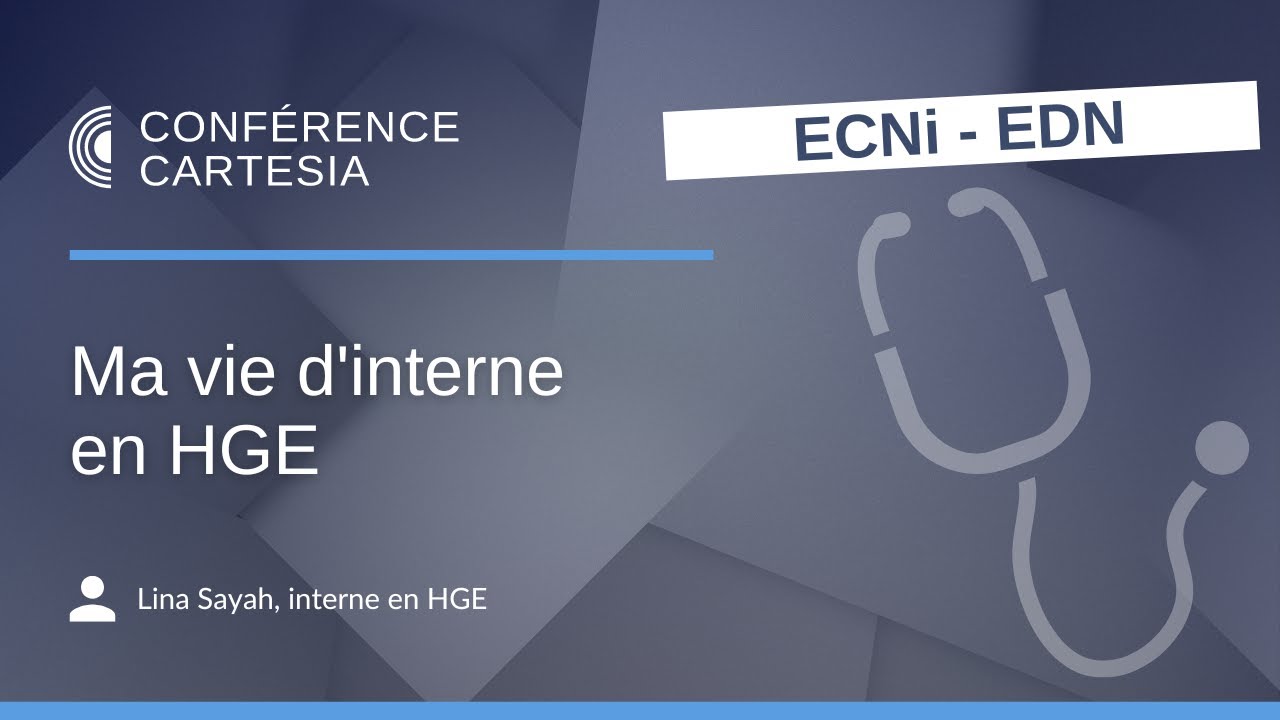 Ma vie d'interne en HGE