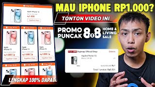 NEWEST 2026 METHOD TO JOIN SHOPEE IPHONE FLASH SALE FOR ONLY RP1,000 AND WIN INSTANTLY