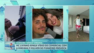 A HORA DA VENENOSA: MC Livinho e Virginia voltam ao centro das atenções após rumores de romance