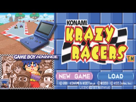 Konami Krazy Racers GBA - Cu0026M Playthrough