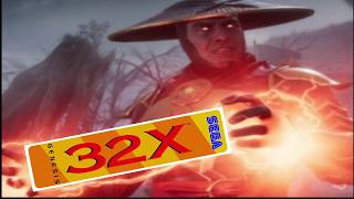 RAIDEN HOLDS 32X LOBBY IN HIS HANDS