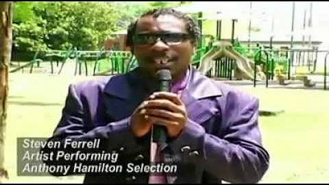 Steven Ferrell performs songs