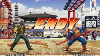 kof 97 Ikari Warriors Team Modo Historia (Ralf, Clark, leona)