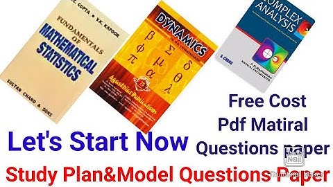 Combined Statistical officer tnpsc 2022 Study Plan/Model question paper pdf/Maths & Statistics Study