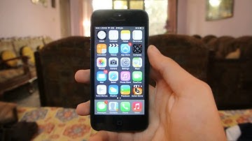 iPhone 5 iOS 7.0.4 Review - HD