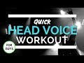 Quick Head Voice Workout - Head Voice Exercises Male Key