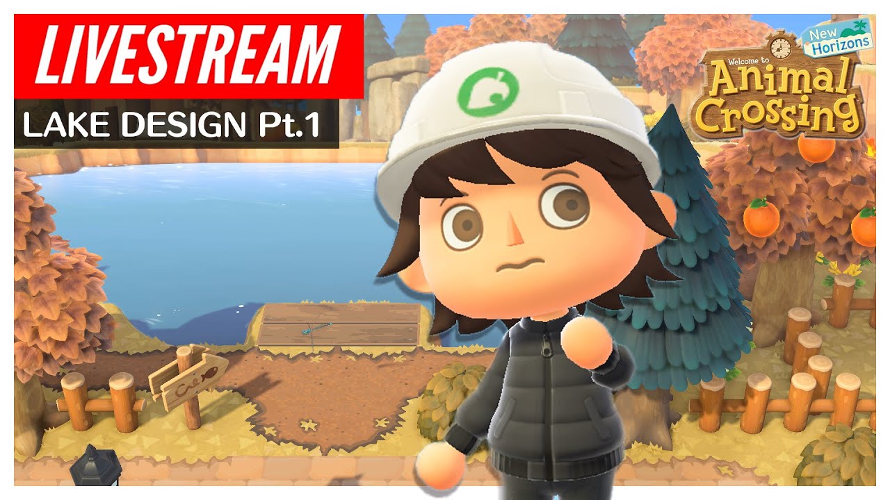 ACNH Live Stream: Lake Design Pt.1 - YouTube