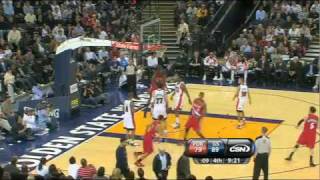 Oden being aggressive