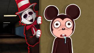 MICKEY plays ROBLOX SCREAM AND RUN