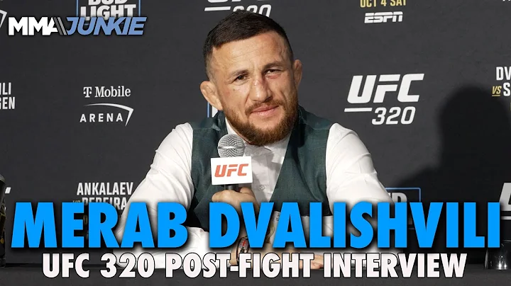 Merab Dvalishvili wants December return after historic win vs. Cory Sandhagen | UFC 320