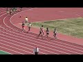 2022 第1回県記録会 高校・一般男子1500mタイムレース4組