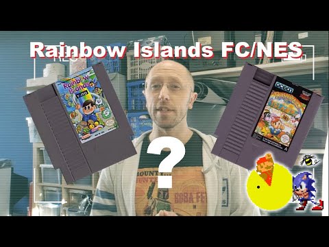 Rainbow Islands Famicom vs NES vs ... NES ! {re upload}