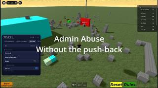 Free admin except only I can abuse it