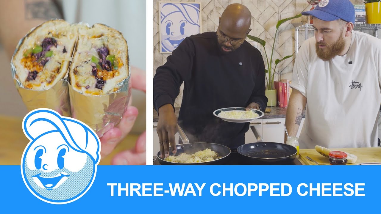 THREEWAY CHOPPED CHEESE W/ RONNY COMFORT COOKIN' YouTube