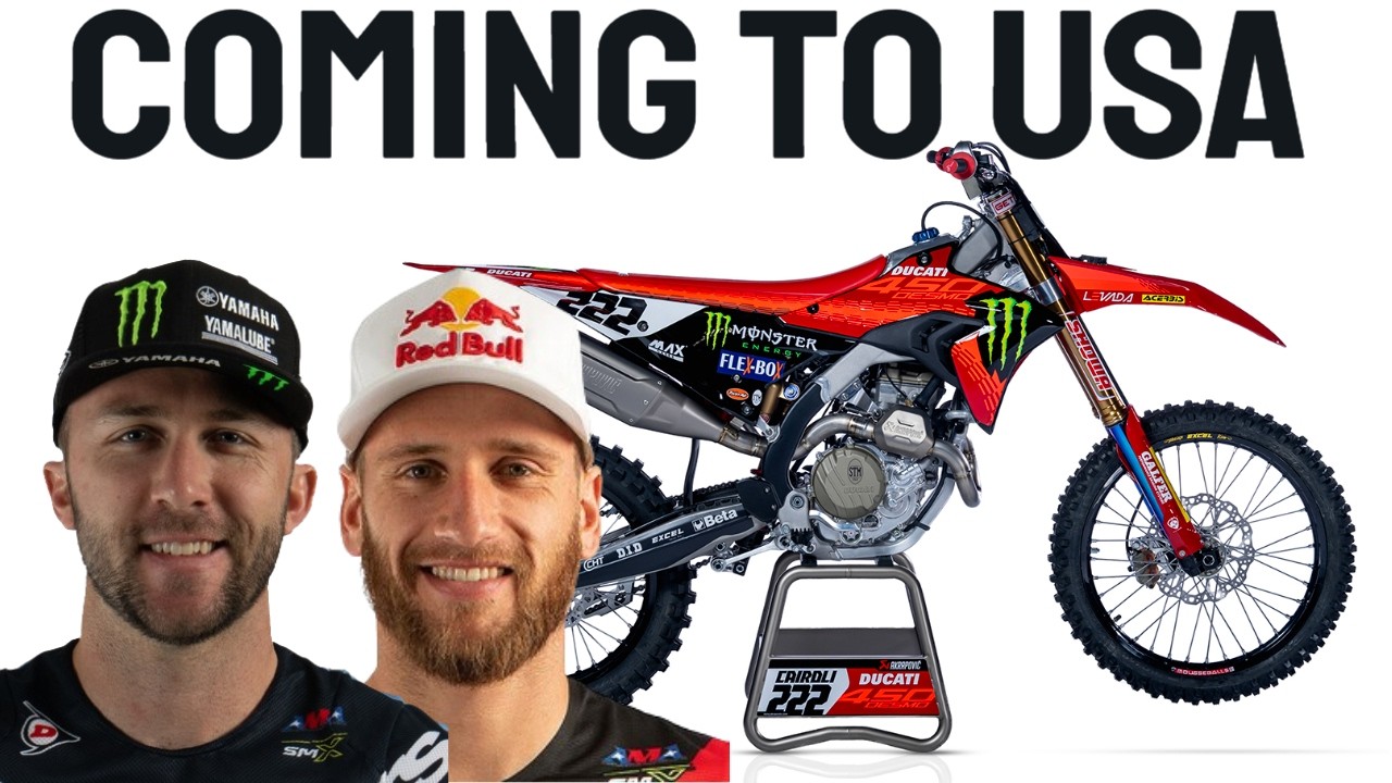 DUCATI dominates in EU motocross - Coming to America next!