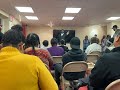 kRS 1 speaking at a community meeting at 1520 Sedgwick ave in the bronx,the birthplace of Hip Hop/