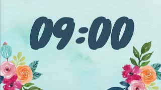 Celebrity 9 Minute Spring timer with Music and Alarm Profile