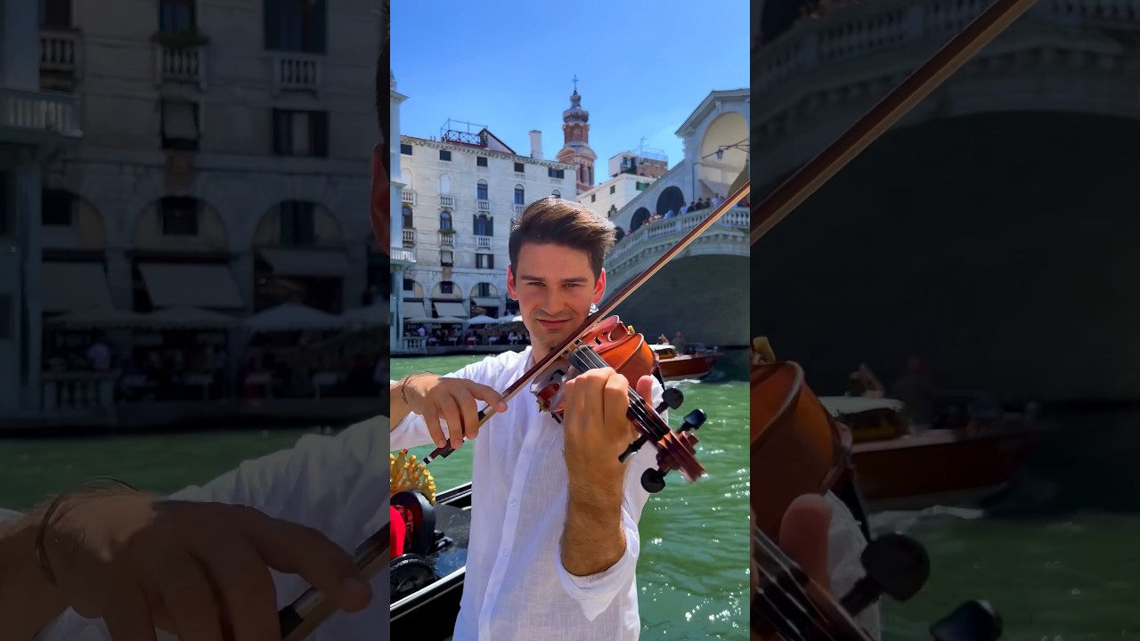 Sway with me violin cover in Venice, Italy 🇮🇹