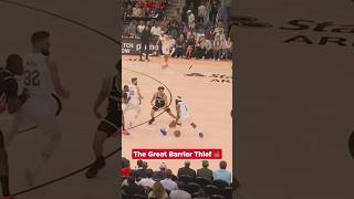 Dyson got ‘em with some help from Kuminga 🔒🔒 #nba #hawks #dysondaniels #jonathankuminga #defense