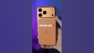 The NEW iPhone 17 pro max has a PROBLEM😳#iphone17promax