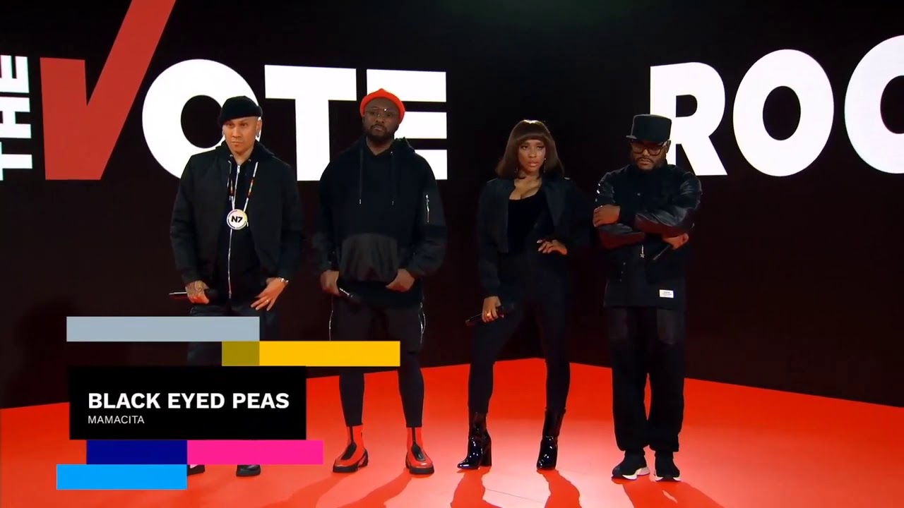 Black Eyed Peas Mamacita & Where Is The Love? RockTheVote 2020 YouTube