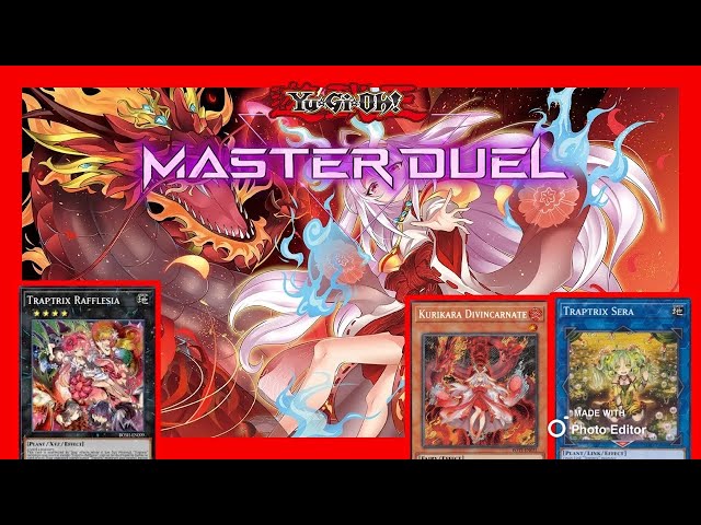KURIKARA DIVINCARNATE ft. TRAPTRIX SPICY DECK  Ranked Duels [Yu-Gi-Oh!  Master Duel] - YouTube