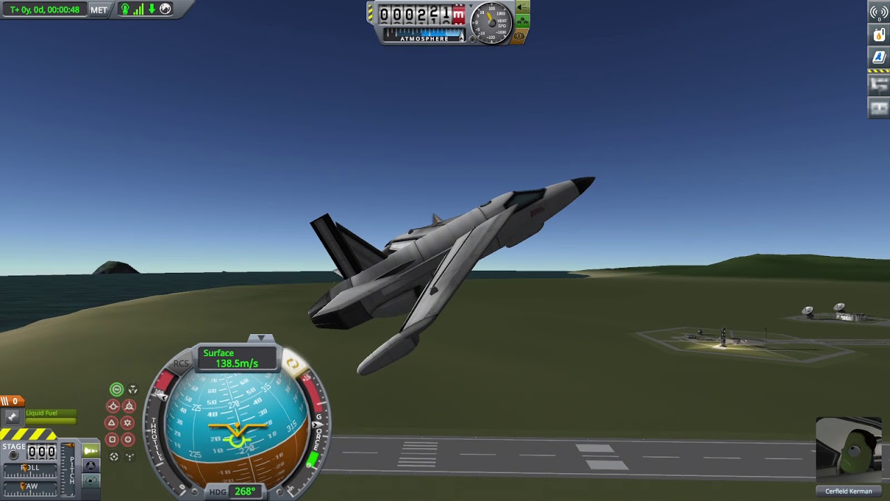 How to make a plane in Kerbal space program - YouTube