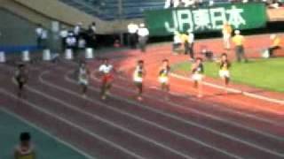 20100910 79th Nihon-IC Men's 100m Semi-Final3(-1,9)