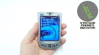 HP iPAQ H4150 Agency series PE20280A - a Windows Mobile pocket PC from 2003