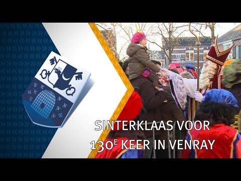 Sinterklaas voor 130e keer in Venray - 19 november 2018 - Peel en Maas TV Venray