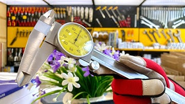 Thước kẹp đồng hồ 300mm chống sock VOGEL Germany 201109