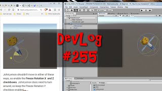 [Blender 2.80, Unity] Enchanted Lands Devlog #225 - John Lemon pt 9: Moving on...