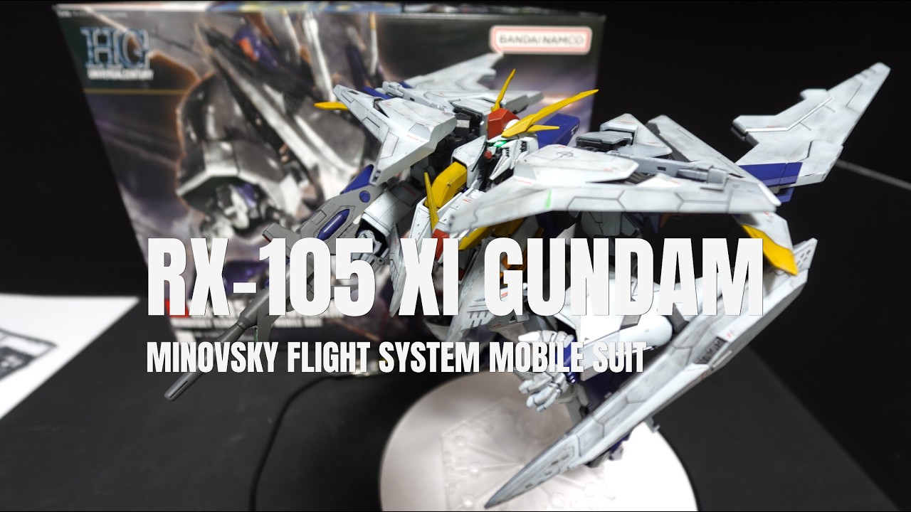 【ガンプラ】 17回目 HGUC 1/144 XI GUNDAM MINOVSKY FLIGHT SYSTEM MOBILE SUIT