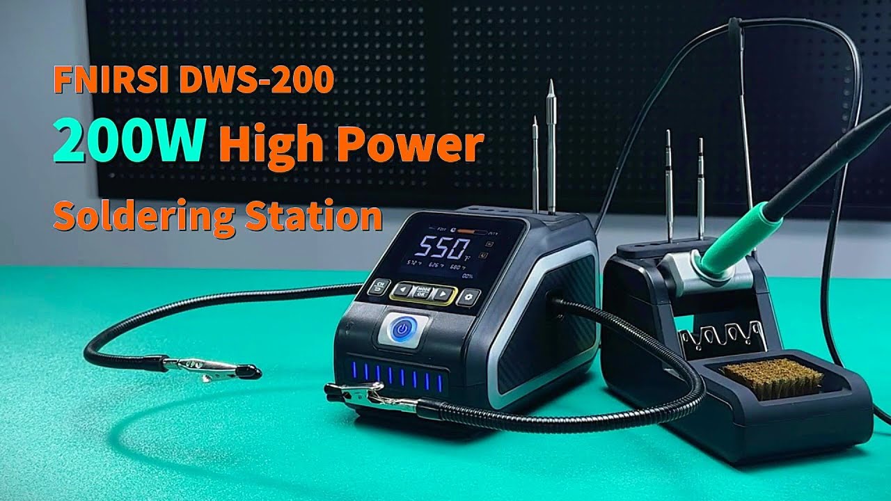 FNIRSI DWS-200 Intelligent Temperature-controlled Soldering Station
