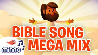 Kids Bible Songs MEGA MIX! 🎵 40 Minutes of Worship Songs for Kids