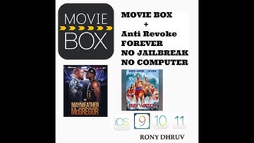 How to install Movie Box FOREVER! IOS 11/ 10- 9 No computer/ No Jailbreak + anti Revoke