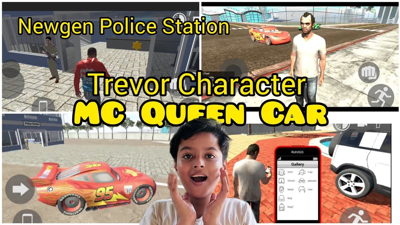 Добавлен автомобиль MC Queen || Персонаж Тревор || Полицейский участок Newgen || Канал Honey Bee
