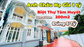 Cực Sốc!! Anh Châu Giảm Giá 1 Tỷ Bán Gấp Căn Biệt Thự Sân Vườn Bình Chánh 200m2 Tâm Huyết Để Trả Nợ.