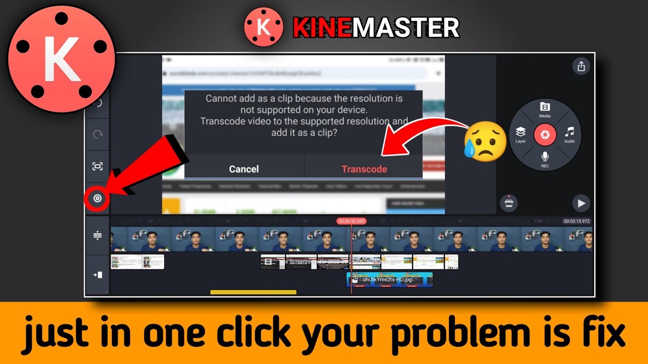 Kinemaster Unsupported Resolution Problem 100 Solve How To Solve