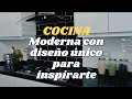 Cocina Moderna con diseño único 🤩/ Decoración cocina